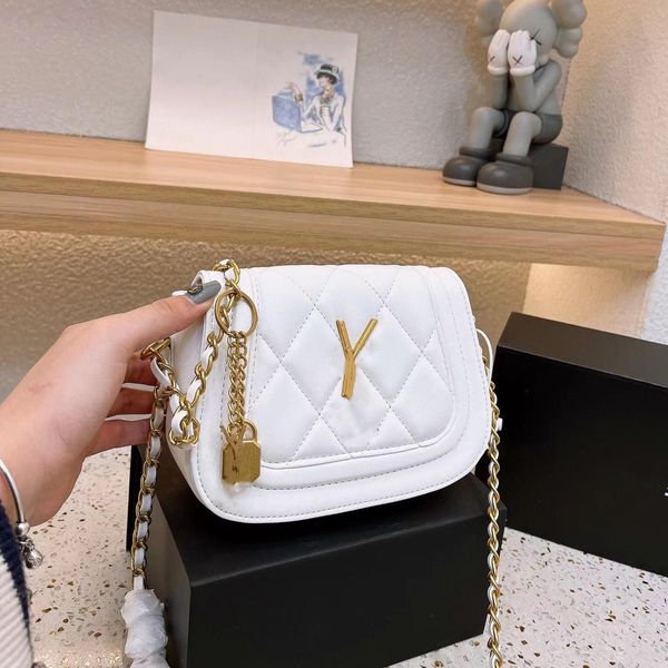 

luxury shoulder bag designer bag women tote bags fashion y letter chain cross body handbag flap bags purse womens messenger flap bags crossb