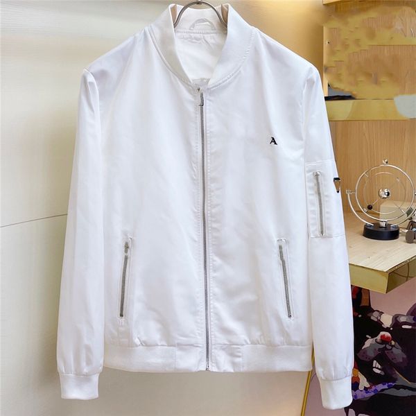 

fashion men's jacket 2023 pradity new anti-wrinkle soft letter logo spring and autumn couple leisure coat student m--xl-2xl-3xl 01-010, Black;brown