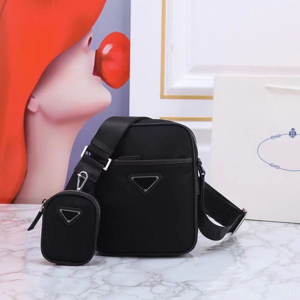 

fashion designer men shoulder bags handbags re-nylon and leather