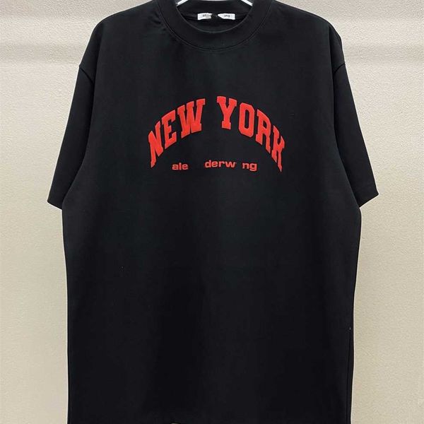 

80% off factory outlet online high edition summer new king embossed puff foam print men's and women's short sleeve t-shirt, White;black
