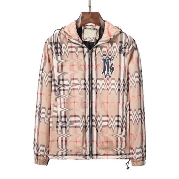 

2222 fashion mens designer jacket hats striped windbreaker sportswear outerwear wind casual plus print baseball zipper hoodies jackets coats, Black;brown