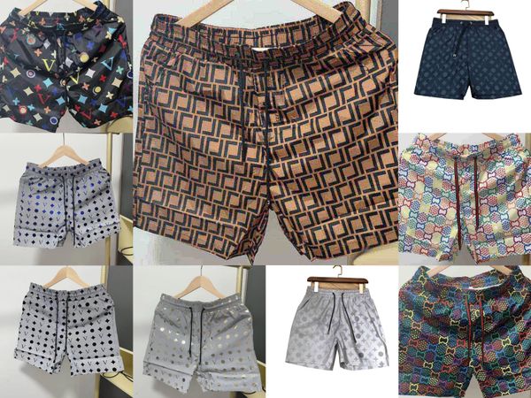 

men's shorts summer mens designer board short quick drying swim wear printing boards beach pants, White;black