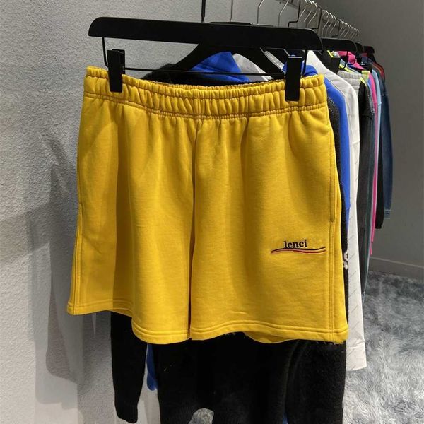 

80% off factory outlet online high version new summer cola embroidered ins couple casual short sleeved pants, White;black