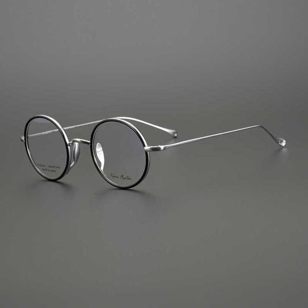 

10% off luxury designer new men's and women's sunglasses 20% off japanese style temperament manual literature art round myopia gla, White;black