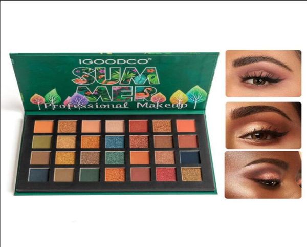 

lust in paradise 28 color eyeshadow palette highly pigmented transparent cover neutral cool warm brown bronze colors smokey ey6294317