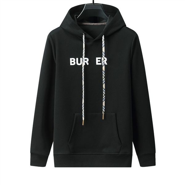 

men's hoodies designer clothing men's hoodie 100% cotton men's sports hooded hooded fashion geometric print crewneck sweatshi, Black