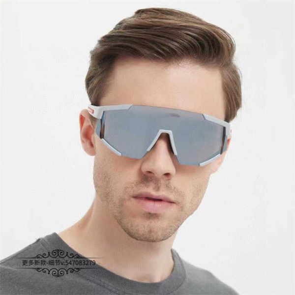 

luxury designer new sunglasses one-piece lens female fashion ins net red eye protection male sps04w, White;black