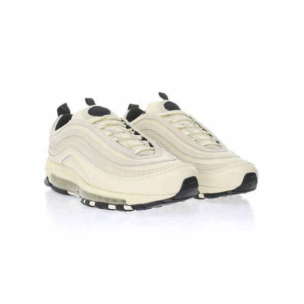 

basketball designer shoes am 97 coconut milk black gs casual lifestyle shoes with original box