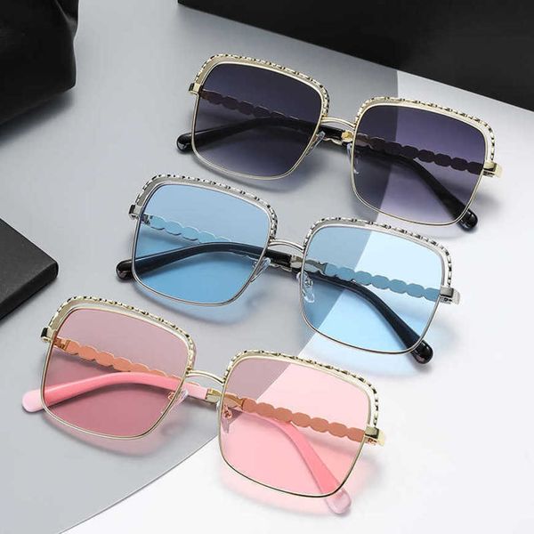 

luxury designer sunglasses 20% off personalized box fashion anchor street fashion fan wanghong show xiaoxiang same style, White;black