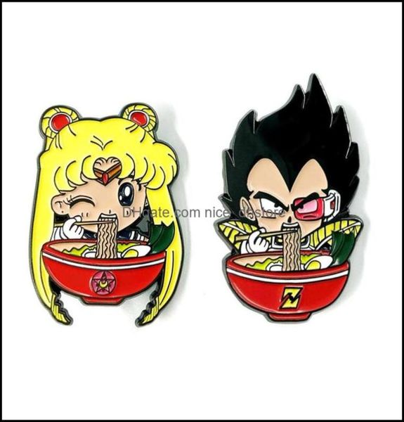 

pinsbrooches jewelry cute boys and girl enamel pins collect metal cartoon brooch backpack hat bag collar lapel badge men women dhs6508744, Gray