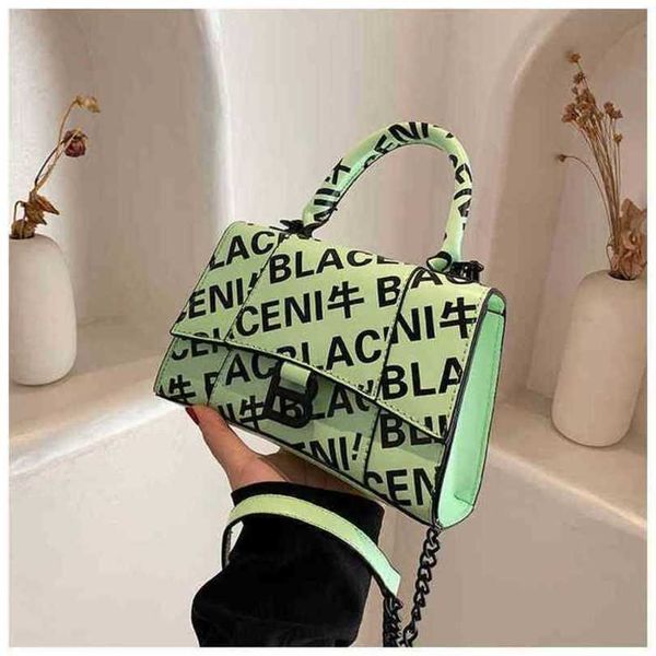 

luxury designer new women's handbag paris hourglass magnetic buckle women's shoulder diagonal