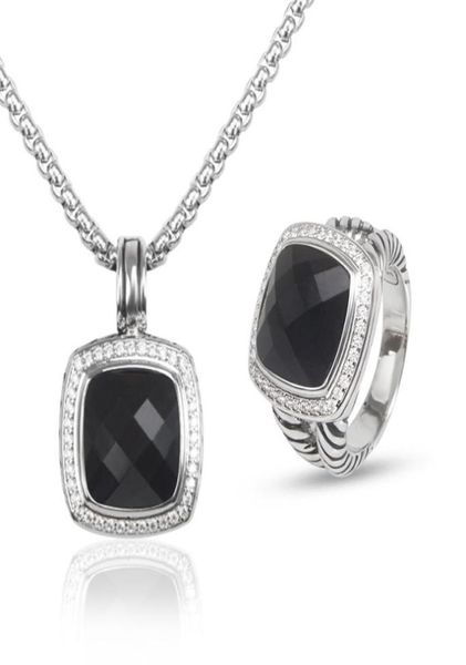 

necklaces set for women jewelry sets zircon women 14mm pendant necklace9364000, Black