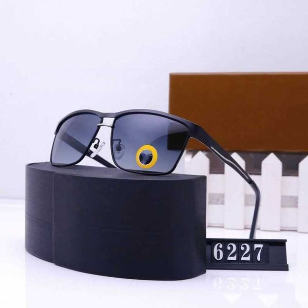 

luxury designer fashion sunglasses 20% off overseas external square polarized fashion glasses 6227, White;black