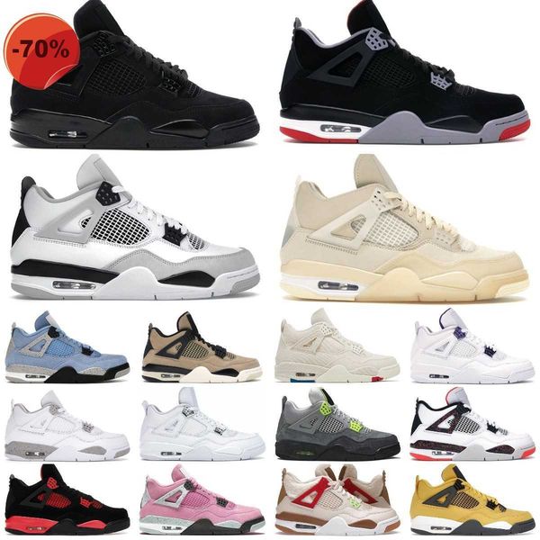 

jumpman designer 4 basketball shoes retro midnight navy white sail oreo 4s black cat red thunder canvas royal university blue mens womens sn