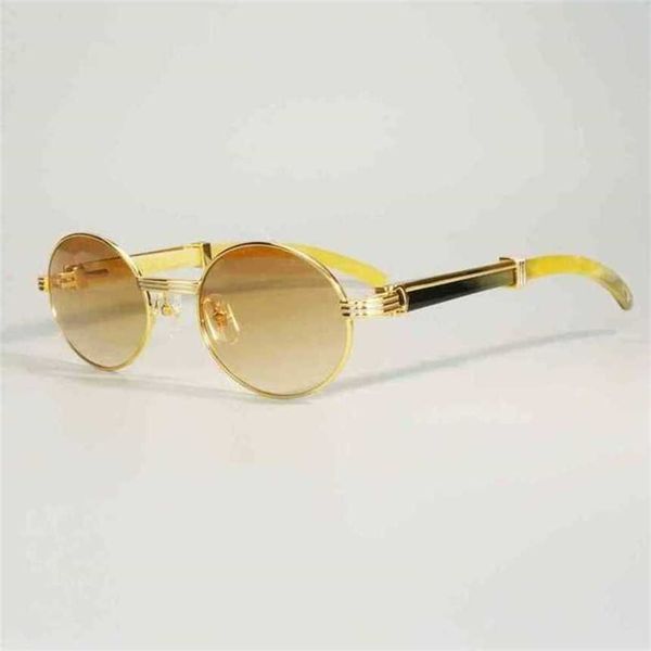 

luxury designer fashion sunglasses 20% off trend retro rough input buffalo horn men fashion gentlemen oval bizarre lents the reading glasses, White;black