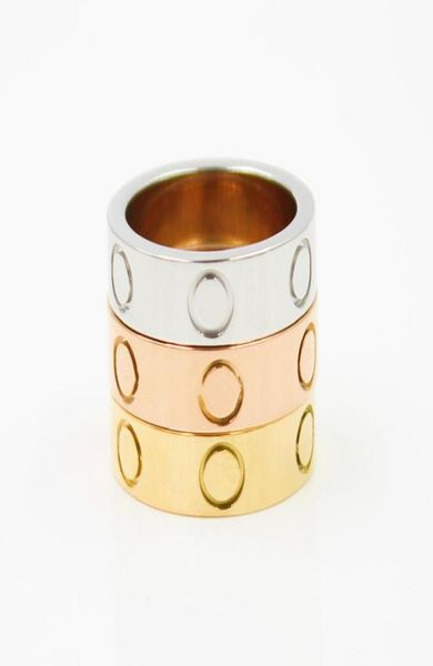 

wedding brand designer screw rings stainless steel diamond lover ring party never fade couple engagement lovers gift jewelry2362694, Silver
