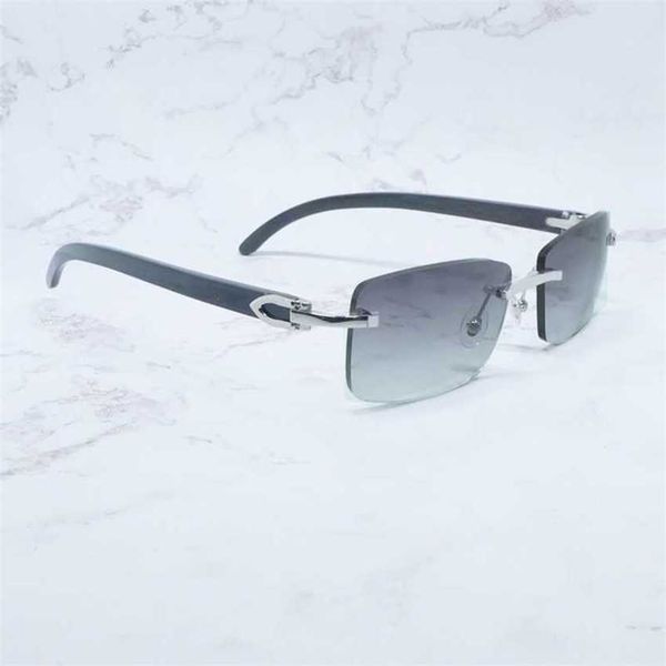 

50% off luxury designer new men's and women's sunglasses 20% off buffalo horn rimless square white black buffs glasses eyewear gaf