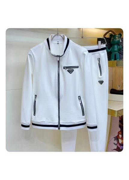 

man clothes tracksuits brand mens sweat suit spring autumn long sleeved two-piece set fall tracksuit jogging jacketspants sportswearm-3xl#68, Gray