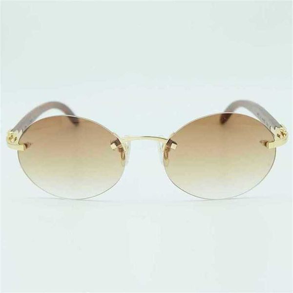 

designer men's and women's beach couple sunglasses 20% off fashion classic mens rimless oval wood sunglass popular stylish holiday, White;black