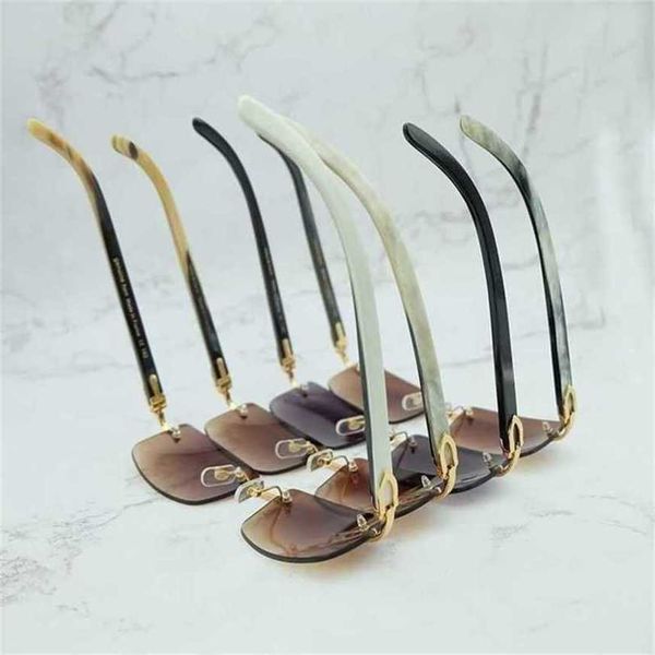 

luxury designer sunglasses 20% off square genuine buffalo horn glasses mens brand vintage buffs rimless carters glasskajia, White;black