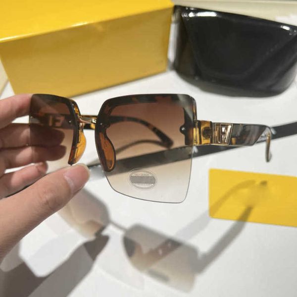 

40% off luxury designer new men's and women's sunglasses 20% off modern premium ins style versatile fashion, White;black