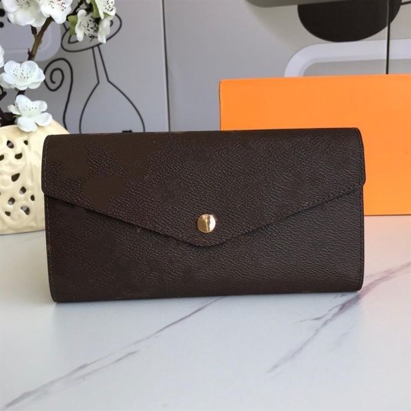 

wallets women golden button classic elegant envelope long standard ladies wallets coated canvas flower print with leather lining232f, Red;black