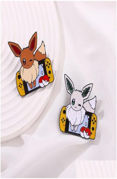 

pins brooches cute movies games hard enamel pins collect metal cartoon brooch backpack hat bag collar lapel badges women fashion j4229639, Gray
