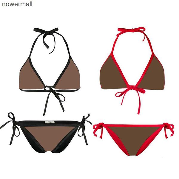 

womens bikini swimwear for women brand bathing beachwear summer lady suit letter flower multiple choices, White;black