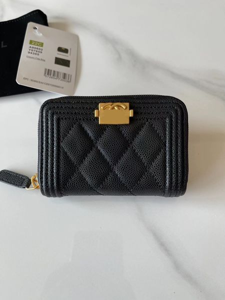 

channel bag designer caviar zipper purse 22a cc genuine leather shoulder bag luxury designer crossbody bags hand mini wallet