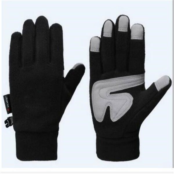 

luxury design glove winter fleece letter print gloves trendy a windproof warm mittens men women telefinger touch screen gloves outdoor ridin, Blue;gray