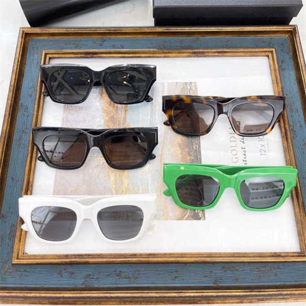 

luxury designer fashion sunglasses 20% off paris brand ins trendy plate fashionable net red bb0234s, White;black