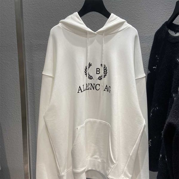 

80% off factory outlet online high version wheat ear terry hoodie double regular woven and dyed fabric excellent texture soft comfortable sw, Black