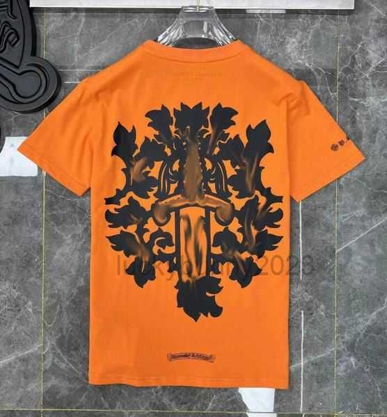 

classics mens t shirts heart brand crew neck chromes short sleeves tees ch t-shirts sweater casual horseshoe sanskrit 6tmpw, White;black