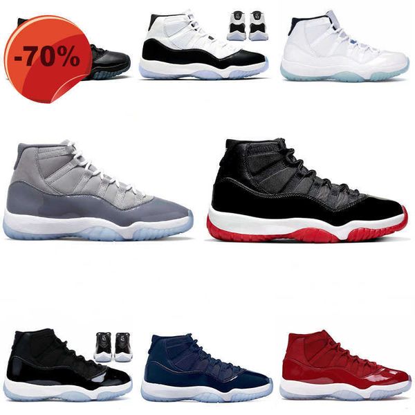 

cherry jumpman 11 11s mens basketball shoes cool grey pantone 72-10 legend blue bred concord cap and gown men women outdoor sports sneakers