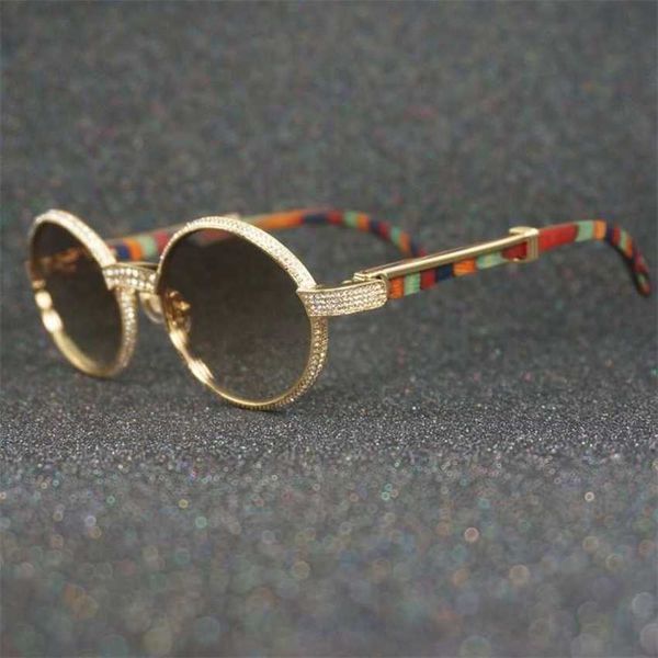 

50% off luxury designer new men's and women's sunglasses 20% off quavo wood peacock wooden glasses mens retro shades rhinestone su, White;black