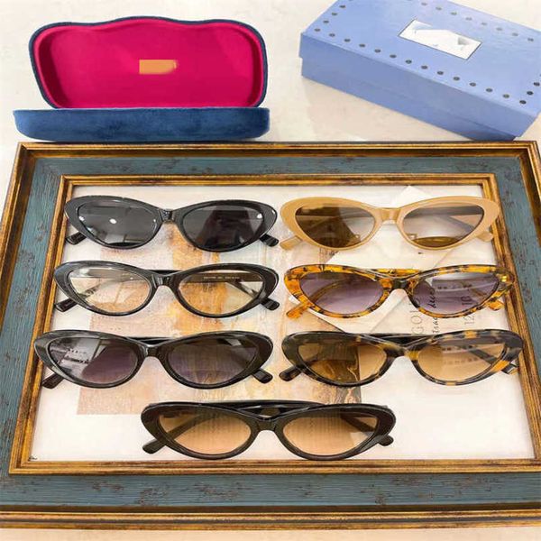 

10% off luxury designer new men's and women's sunglasses 20% off ins is popular on the internet. the same personalized cat's, White;black