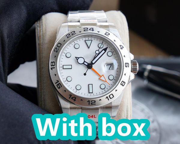 

2023watch mens automatic mechanical ceramics watches 40mm full stainless steel gliding clasp swim wristwatches sapphire super luminous, Slivery;brown