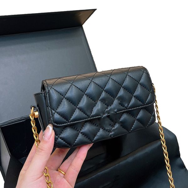

designers classic mini flap crossbody bags france brand quilted matelasse genuine leather pure color original hardware shoulder bag luxury d