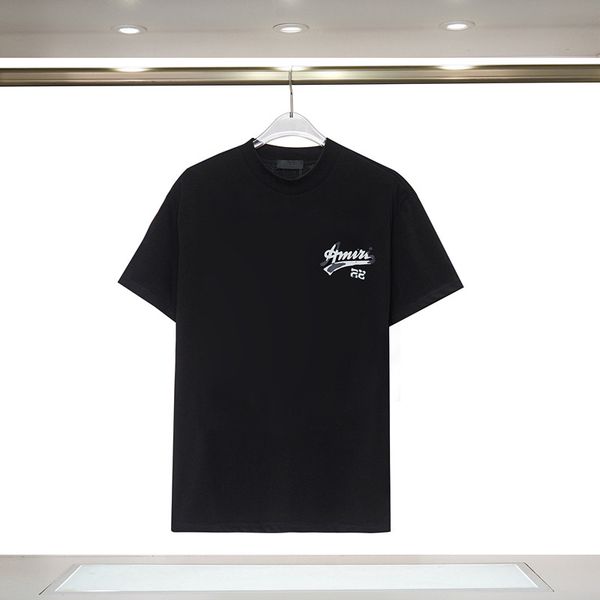 

new mens womens designer t-shirts letter fashion man t-shirt cotton casual tees short sleeve luxury hip hop streetwear t shirts m-3xl, White;black