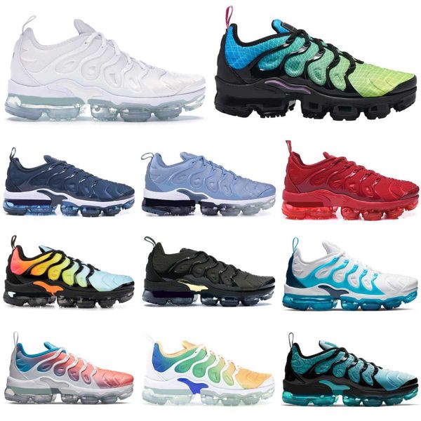 

vapores max tn plus casual running shoes tns mens women triple white black blue royal air griffey tennis ball coquettish purple trainers out