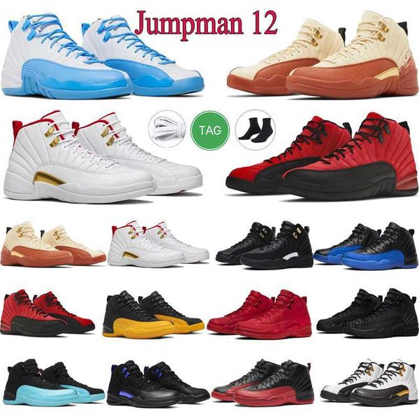 

2023 jumpman 12s basketball shoes 12 mens utility reverse flu game shoe dark gym red cherry master trainers popular sports walking sneaker s