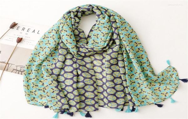 

scarves unique pattern green protected scarf women soft large shawl stole winter warm decorated neckwear female hijab4116435, Blue;gray