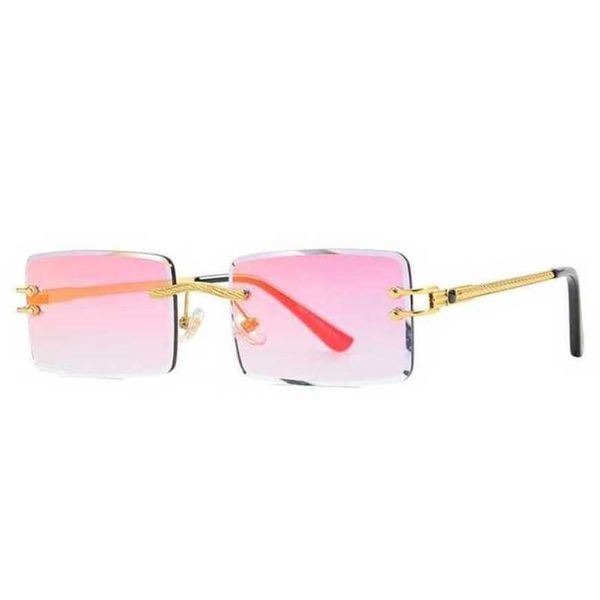 

luxury designer sunglasses 20% off d037 fashion frameless cut edge hip hopkajia, White;black