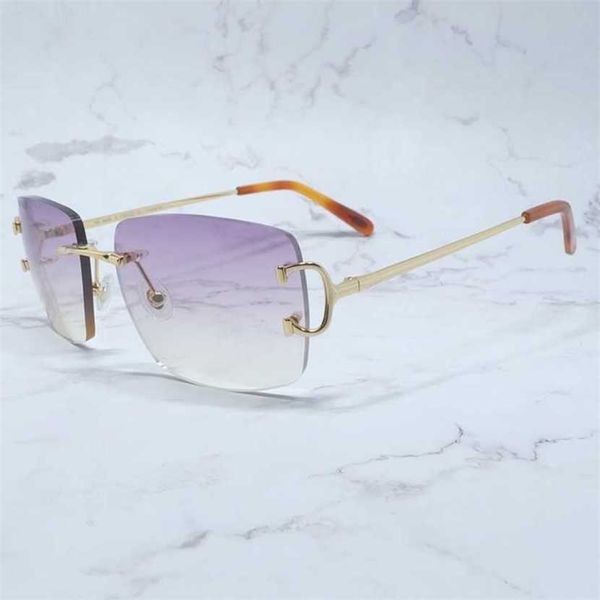 

30% off luxury designer new men's and women's sunglasses 20% off big square men rimless purple vintage driving shades eyewear meta, White;black