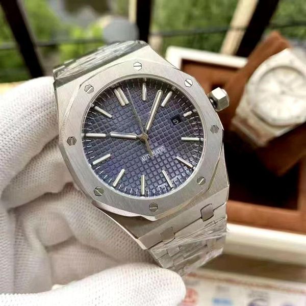 

men's watch automatic 2813 movement fashion sport mens wristwatches 41mm watches designer264z, Slivery;brown