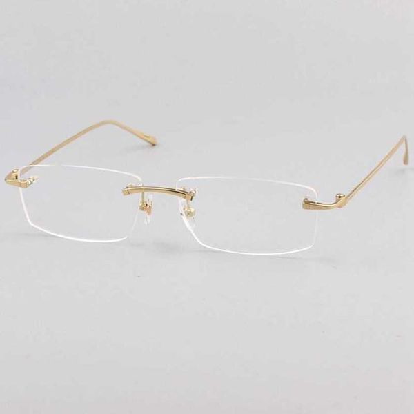 

40% off luxury designer new men's and women's sunglasses 20% off series 0070 ultra light fashion borderless short sighted eye fram, White;black