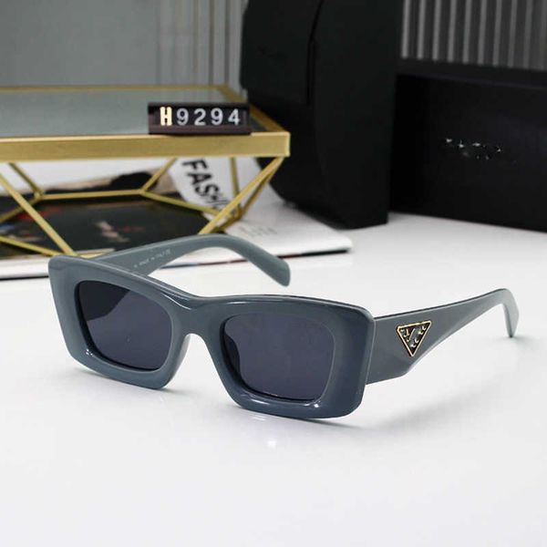 

luxury designer new men's and women's sunglasses 20% off korean fashion ins sunshade small frame cat's eye, White;black