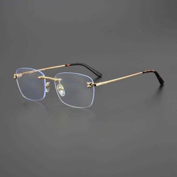 

luxury designer sunglasses 20% off series ct0148 fashion frameless myopia lens frame, White;black