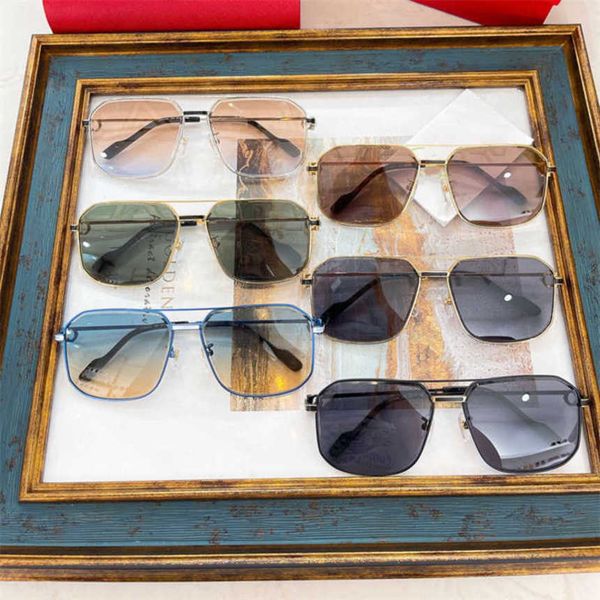 

luxury designer fashion sunglasses 20% off men driving square metal ins fashion versatile classic, White;black