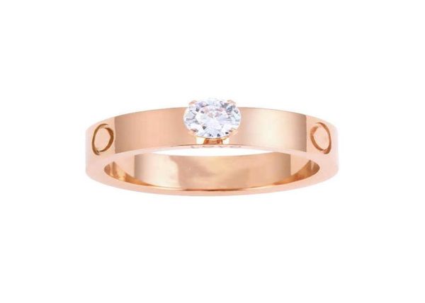 

designer design proposal rings luxury couples diamond ring brand jewelry titanium steel rings valentine039s day gi3523699, Silver